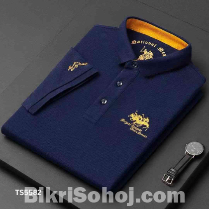 stylish and colourful pk cotton Polo t-shirt